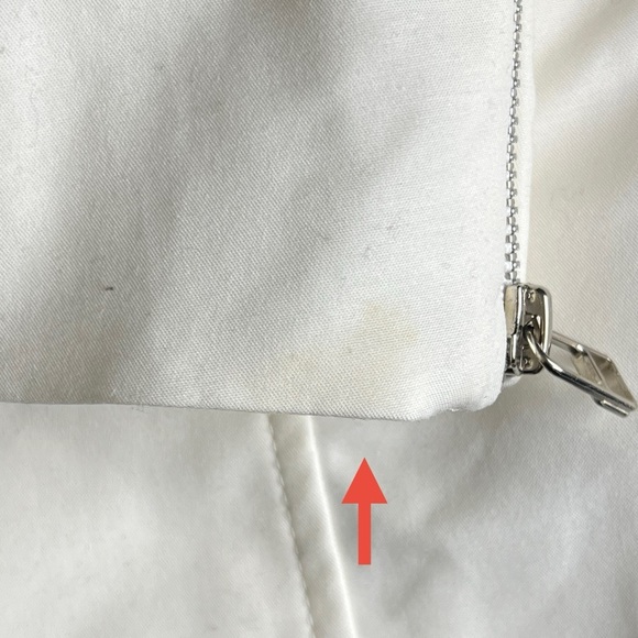 Veronica Beard Funnel Neck Peplum Jacket in Ivory - sz 0 - Picture 9 of 13